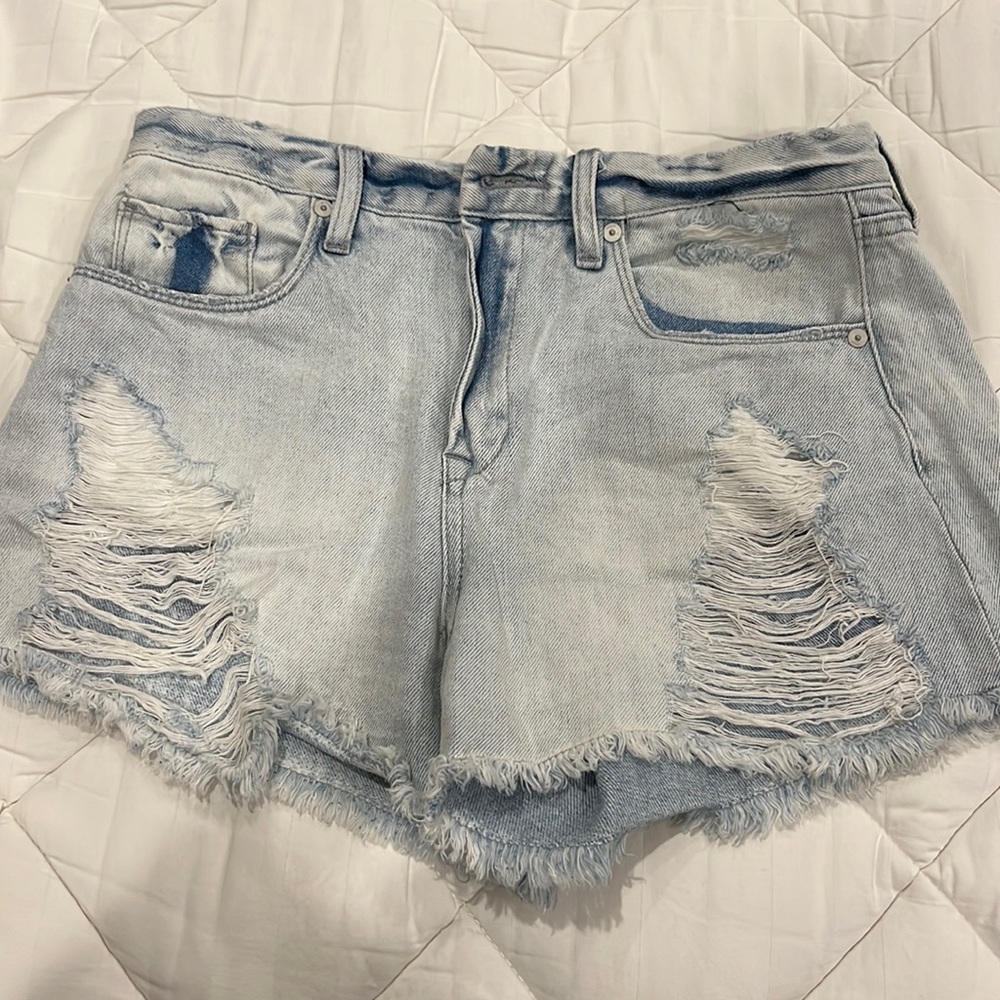 Blanknyc Jean shorts with rips/2.5 inch inseam/excellent condition
